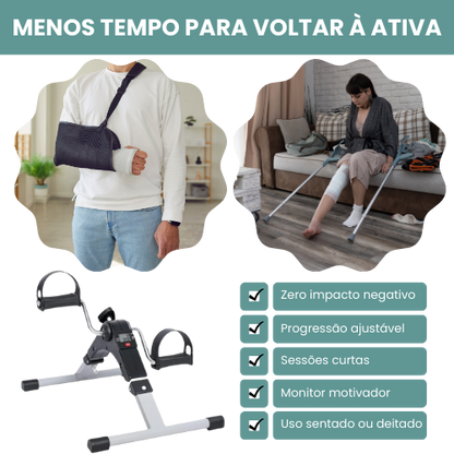 Bicicleta Portátil Ergomax - Recuperação Acelerada