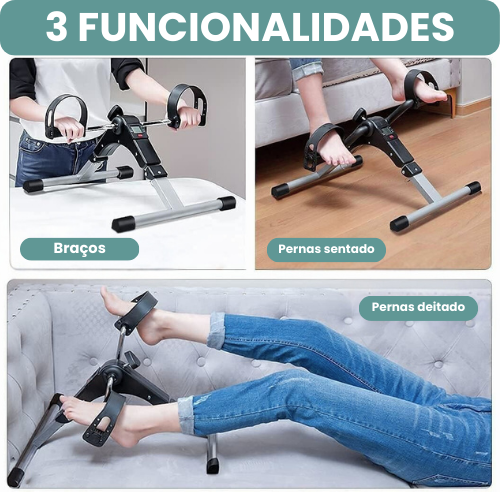 Bicicleta Portátil Ergomax - Recuperação Acelerada