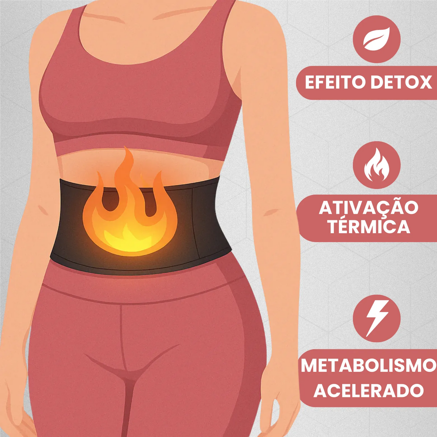 Cinta ThermaShape - Suor que Motiva