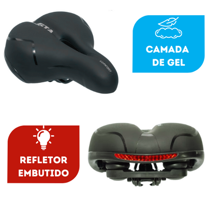 Assento para bibicleta Gel Comfort