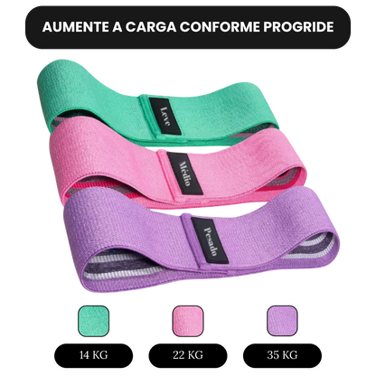 Ultra bands - Kit 3 faixas