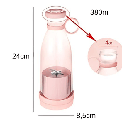 Mini Liquidificador Portátil Recarregável